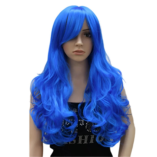 BOO-TIFUL HA!R
🌺StrongBeauty Cosplay Wig Women's party Red  Blue Pink Long Curly Hair with Bang Synthetic Wigs