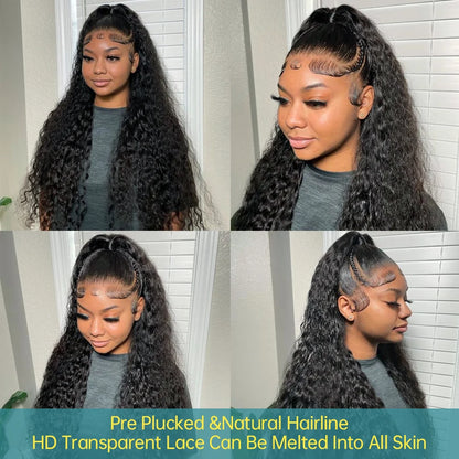 Curly Human Hair Lace Frontal Wig