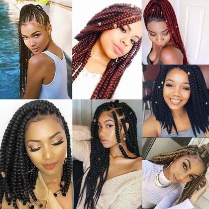 Full Star Box Braids Synthetic Hair