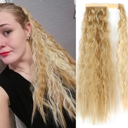 Long Straight Wrap Around Clip In Ponytail Hair Extension