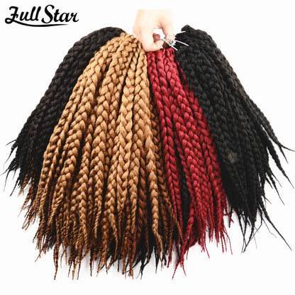 Full Star Box Braids Synthetic Hair